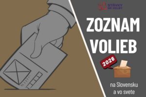 zoznam volieb na rok 2026