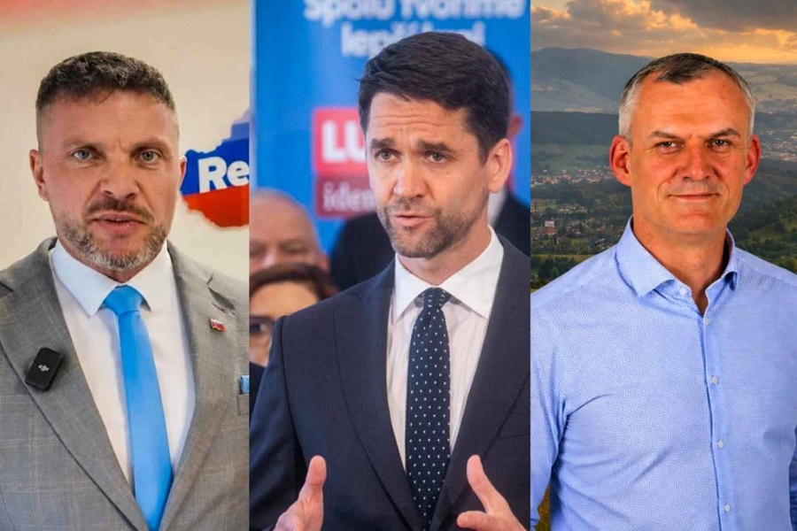 Kandidáti na župana BBSK - Suja, Lunter a Malatinec